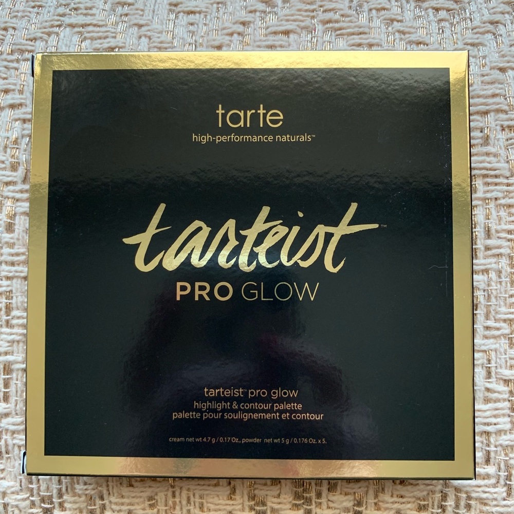 NEW Tarteist PRO GLOW Highlight & Contour Palette